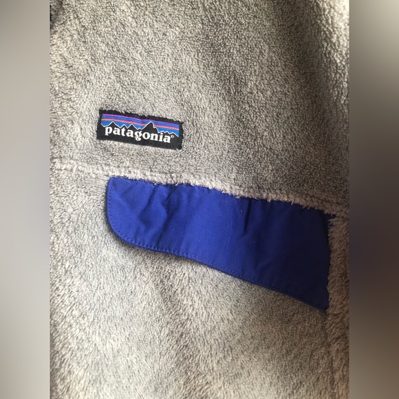 Patagonia Women's Re-Tool Gray Pockets Snap T Pullover Jacket Size XL - Picture 4 of 13